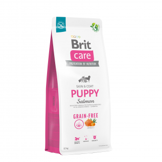 Brit Care Dog Grain-free Puppy 12kg (Superprémiové krmivo pro podporu kvality srsti a kůže)