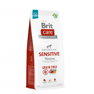 Brit Care Dog Grain-free Sensitive 12kg (Superprémiové krmivo pro podporu kvality srsti a kůže)