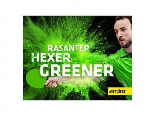 Andro Hexer Power Grip zelený
