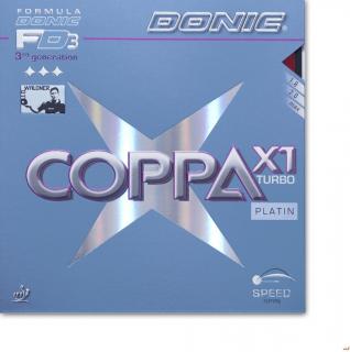 Donic Coppa X1 Turbo (Platin) potah