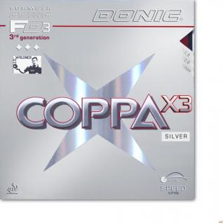 Donic Coppa X3 (Silver) potah