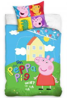 Bavlněné povlečení Já jsem prasátko Peppa Pig -140x200 + 70x90