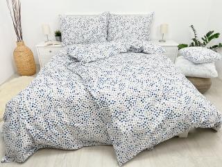 Bavlněné povlečení Kamínky Velikost přikrývky: 140x260, Velikost polštáře: 70x90, Zapínání: knoflík