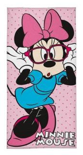 Froté osuška - Minnie Mouse pink