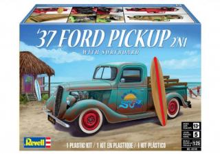 1937 Ford Pickup Street Rod with Surf Board (Monogram 1:25)