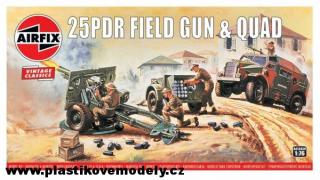 25pdr Field Gun & Quad (Airfix 1:76)