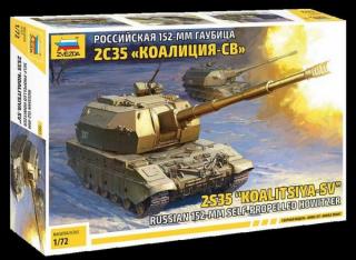 2S35 Koalitsiya-SV Self Propelled Howitzer (Zvezda 1:72)