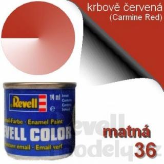 32136 - Krbově červená 14ml (Carmine Red) 36