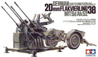 35091 - 20mm Flakvierling 38 mit Sd.Anh.52(Tamiya 1:35)