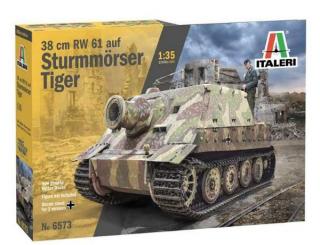 38 cm RW 61 auf STURMMORSER TIGER (Italeri 1:35)