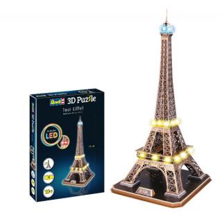 3D Puzzle REVELL - Tour Eiffel (LED Edition)