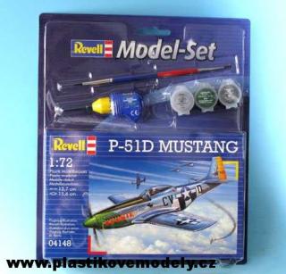 64148 - ModelSet P-51D Mustang (Revell 1:72)