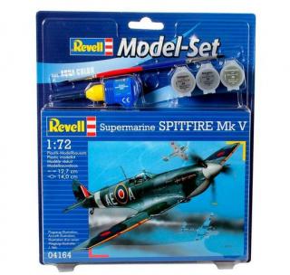 64164 - ModelSet Spitfire Mk. V (Revell 1:72)