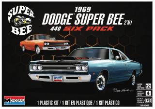 Auto Dodge Super Bee 1969 (Monogram 1:24)