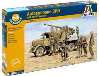 Autocannon Ro3 with 90/53 AA gun (1:72)
