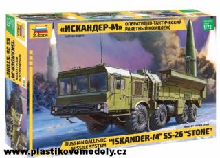 Ballistic Missile System Iskander-M SS-26 STONE (Zvezda 1:72)