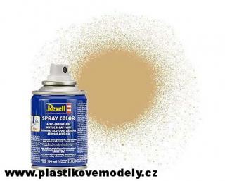 Barva ve spreji - 34194 metalická mosazná (brass metallic)(Revell 100ml)