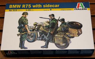 BMW R75 with Sidecari (taleri 1:35)