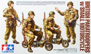 British Paratroopers - w-Small Motorcycle (Tamiya 1:35)