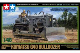 Buldozer Komatsu G40 (Tamiya 1:48) > 1:48