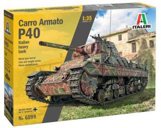 CARRO ARMATO P 40 (Italeri 1:35)