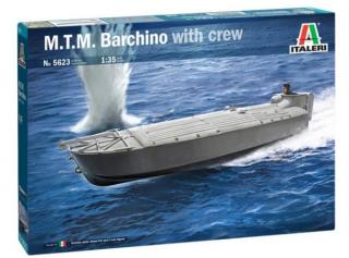 Člun M.T.M. Barchino with crew (Italeri 1:35)