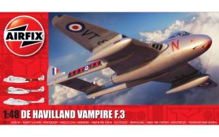 de Havilland Vampire T.3 (Airfix 1:48)