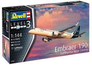 Embraer 190 Lufthansa New Livery (Revell 1:144)