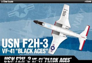 F2H-3 USN VF-41 Black Aces (Academy 1:72) > 1:72