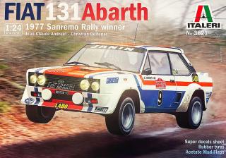 Fiat 131 Abarth 1977 San Remo Rally Winter (1:24)