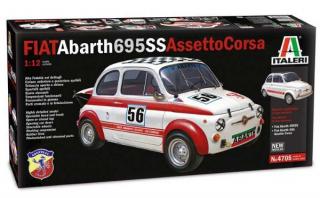 FIAT Abarth 695SS/Assetto Corsa (Italeri 1:12)