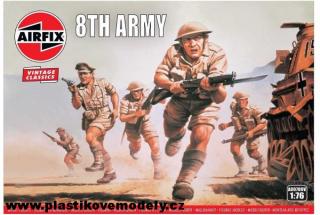 Figurky 8th Army (Airfix 1:76)