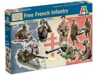 Figurky WWII - Free French Infantry (Italeri 1:72)