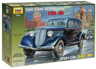 GAZ M1 Soviet Car (Zvezda 1:35)