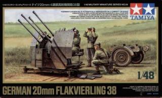 German 20mm Flakvierling 38 (Tamiya 1:48)