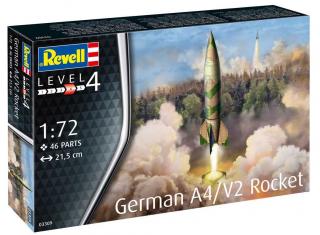 German A4-V2 Rocket (Revell 1:72)