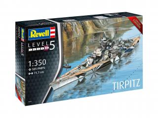 German Battleship WWII TIRPITZ (Revell 1:350)