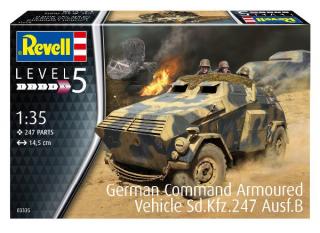 German Command Armoured Vehicle Sd.Kfz.247 Ausf.B (Revell 1:35)