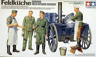 German Field Kitchen Scenery (Tamiya 1:35)