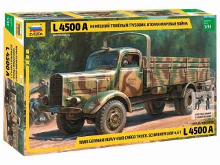 German Heavy Truck L4500A (Zvezda 1:35)
