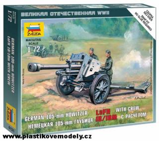 German Howitzer leFH-18 (Zvezda 1:72)