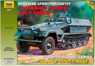Hanomag Sd.Kfz.251-1 Ausf.B (Zvezda 1:35)