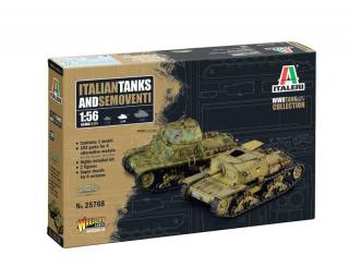 Italian tanks and semoventi (Italeri 1:56)