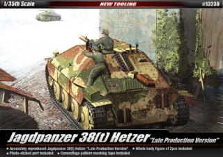 Jagdpanzer 38t Hetzer late version (Academy 1:35) > 1:35