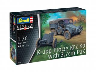 Krupp Protze KFZ 69 with 3,7cm Pak (Revell 1:76)