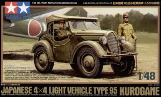 Kurogane (Japanese 4x4 Light Vehicle Type 95) (Tamiya 1:48)