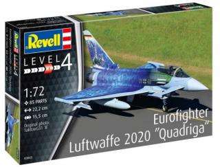 Letadlo Eurofighter Luftwaffe 2020 Quadriga (Revell 1:72)