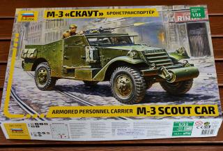 M-3 Armored Scout Car (Zvezda 1:35)
