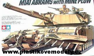 M1A1 Abrams w- Mine Plow (Tamiya 1:35)