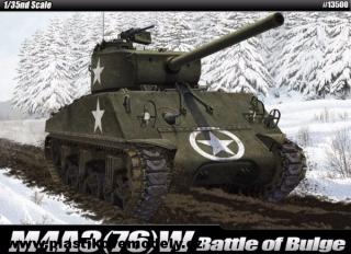 M4 A3 (76)W Battle of Bulge (Academy 1:35) > 1:35